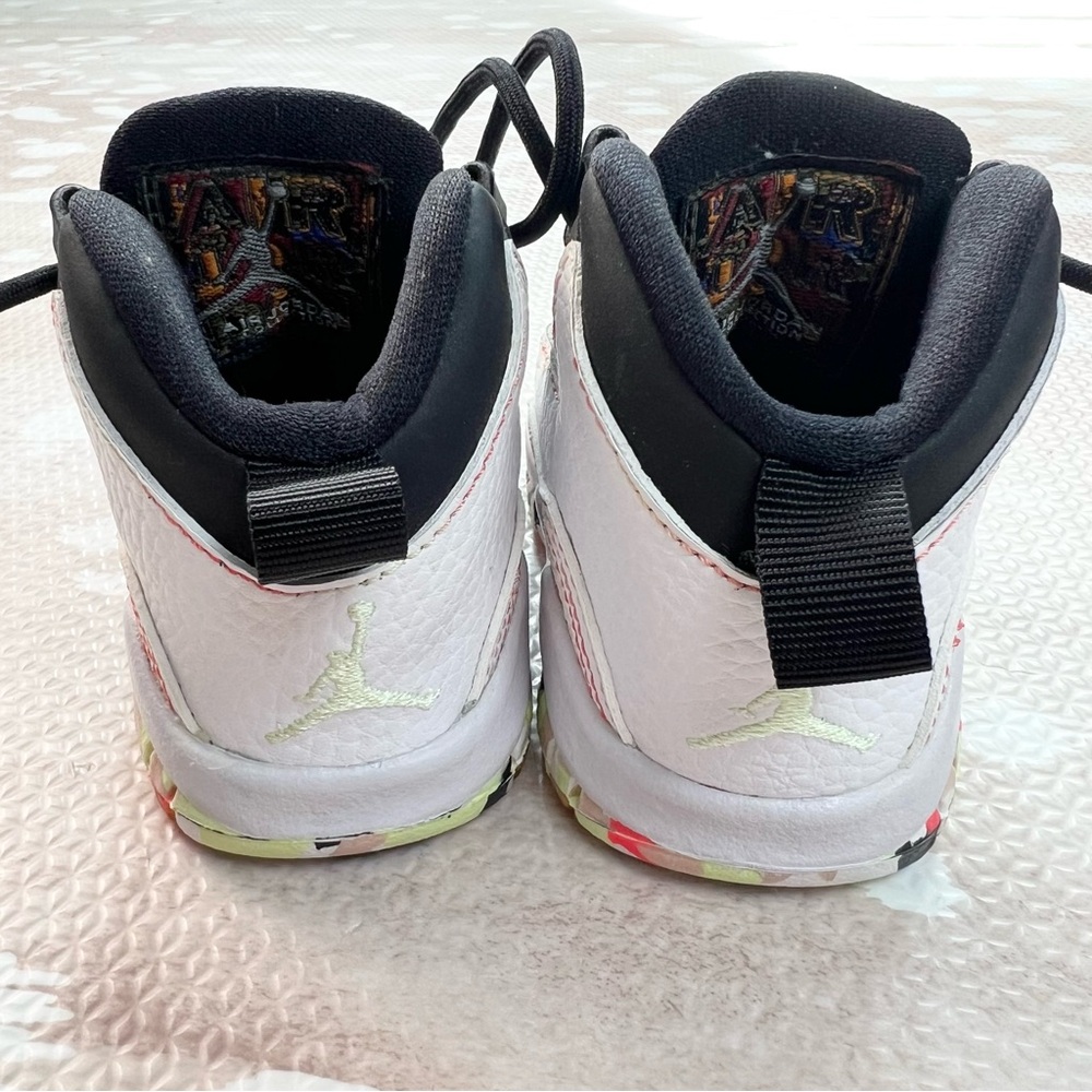 Nike Air Jordan Retro 10 Sneaker Ember Glow Size 4C - Picture 3 of 7